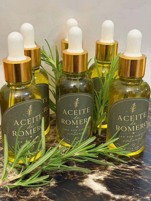Aceite de Romero de 1 onza - 100% natural